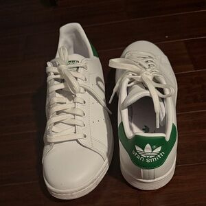 Adidas Stan Smith White with Green Accents